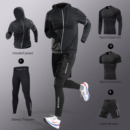 Quick-Dry Tracksuit Set – Running