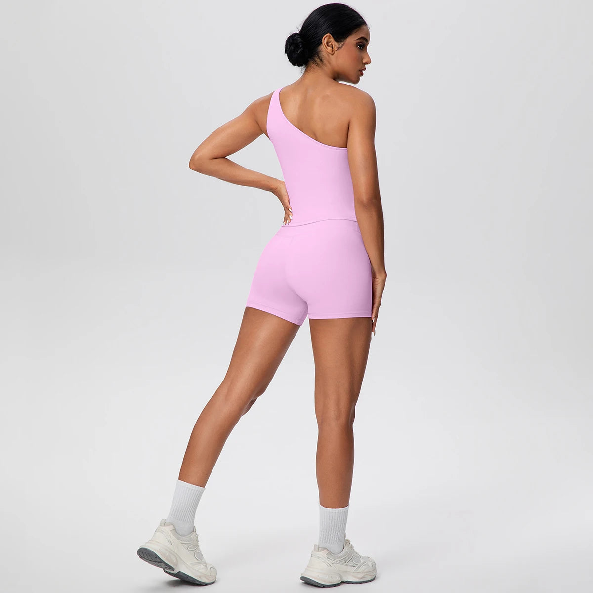 The Sculpt One-Shoulder Set