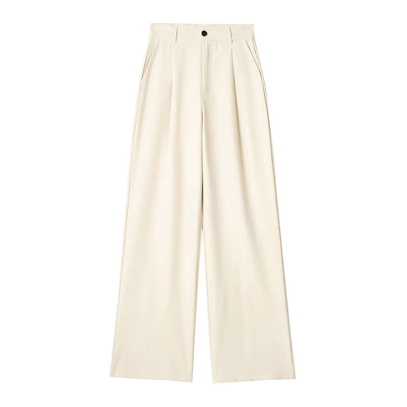 Wide Leg Baggy Suit Pant