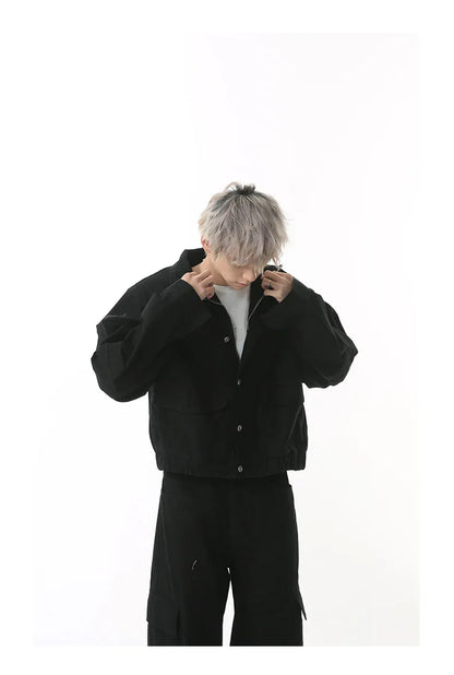 Streetwear Denim Two-Piece Set