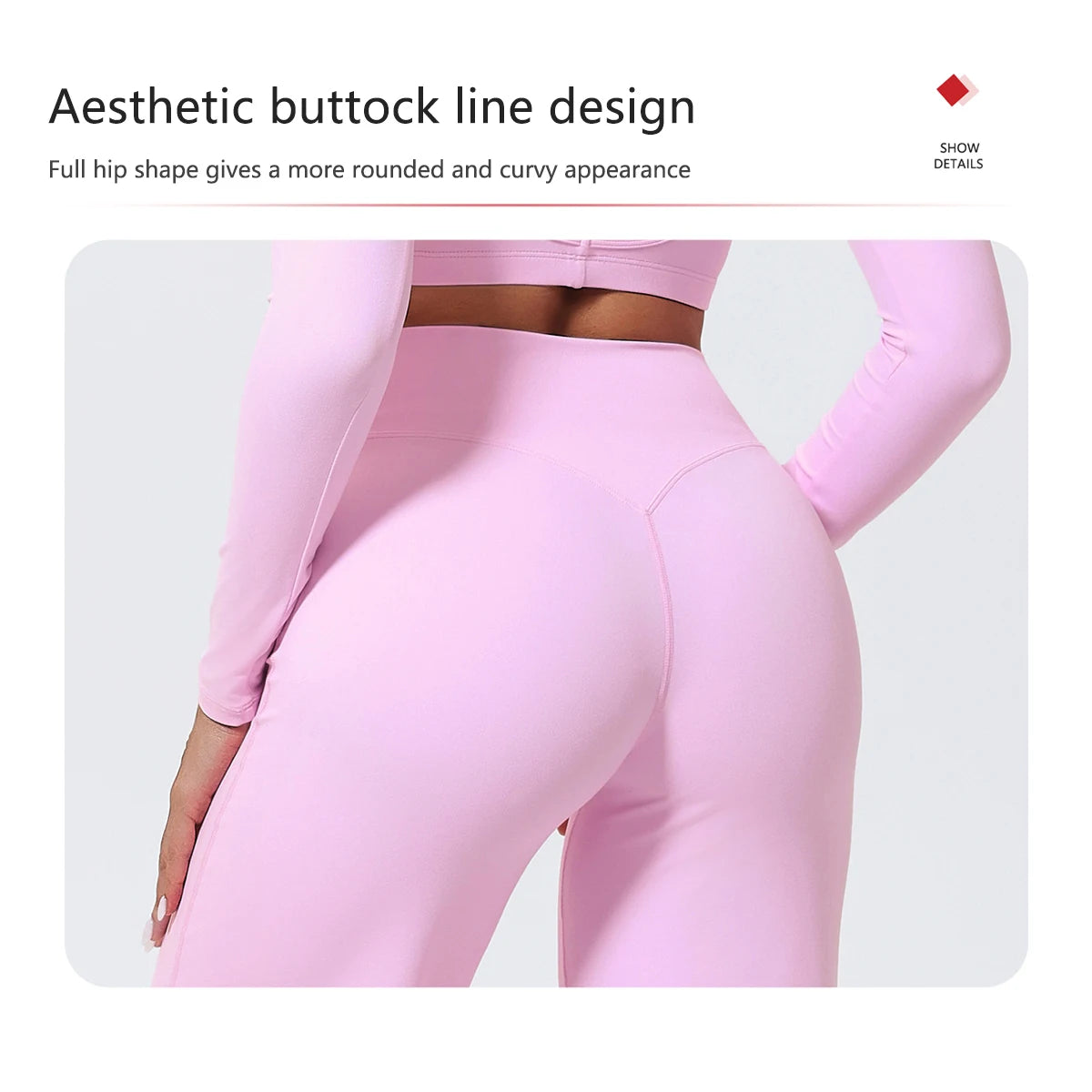 Women’s Straight-Leg Sports Pants – Wide Leg Yoga Leggings, Pilates, Gym, Fitness Tights, Naked Feeling Compression Pants