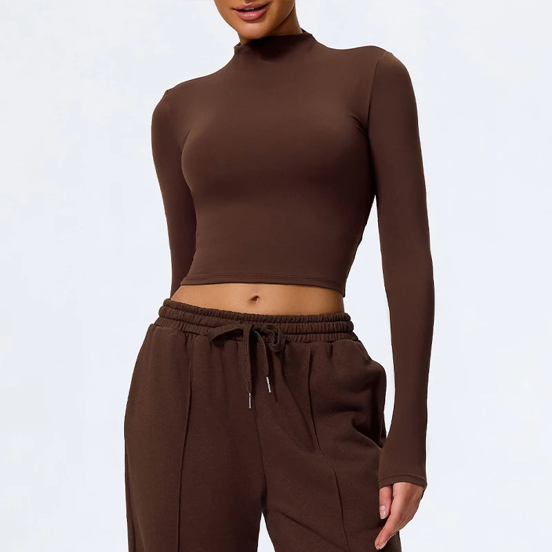 Seamless Stretch Long sleeve Shirt