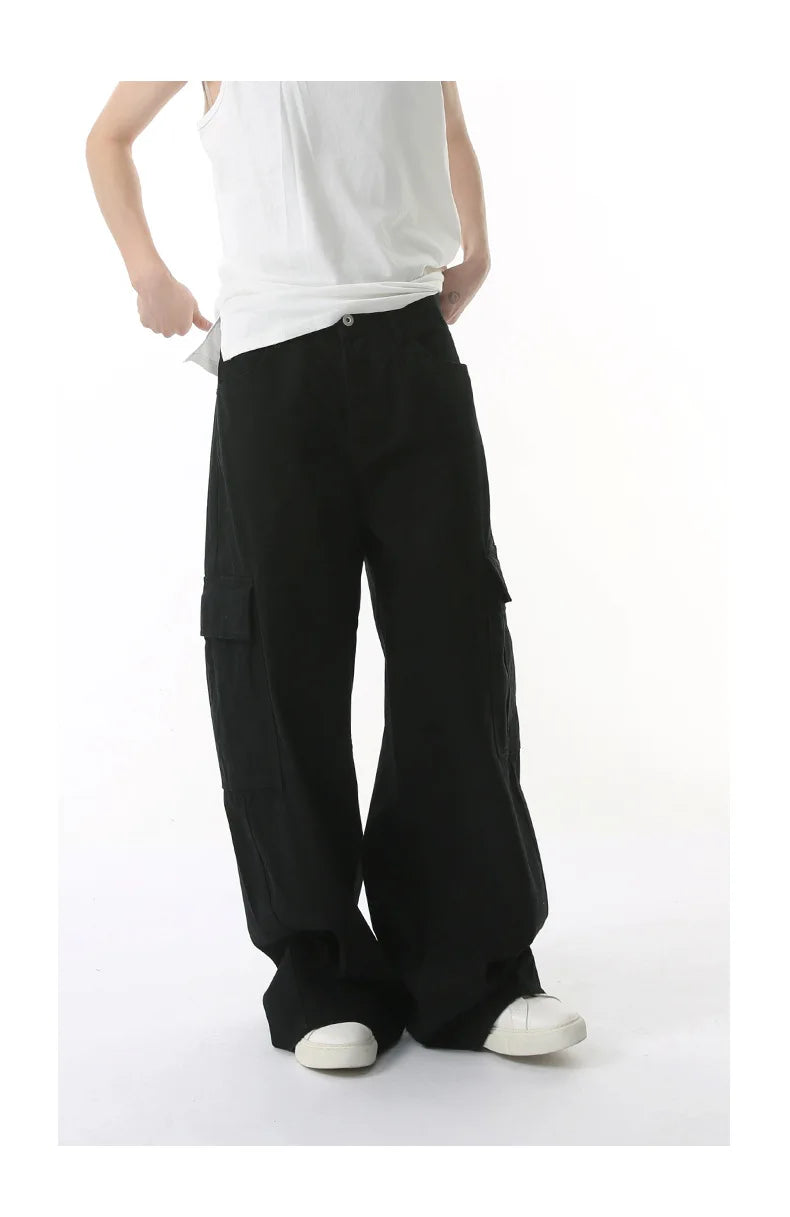 Streetwear Denim Two-Piece Set