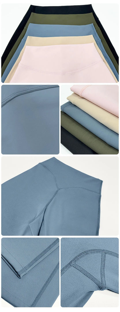 Wide-Leg Yoga Pants – Straight-Leg Fitness Trousers, Breathable, High-Waist, Hip-Lifting Workout Pants