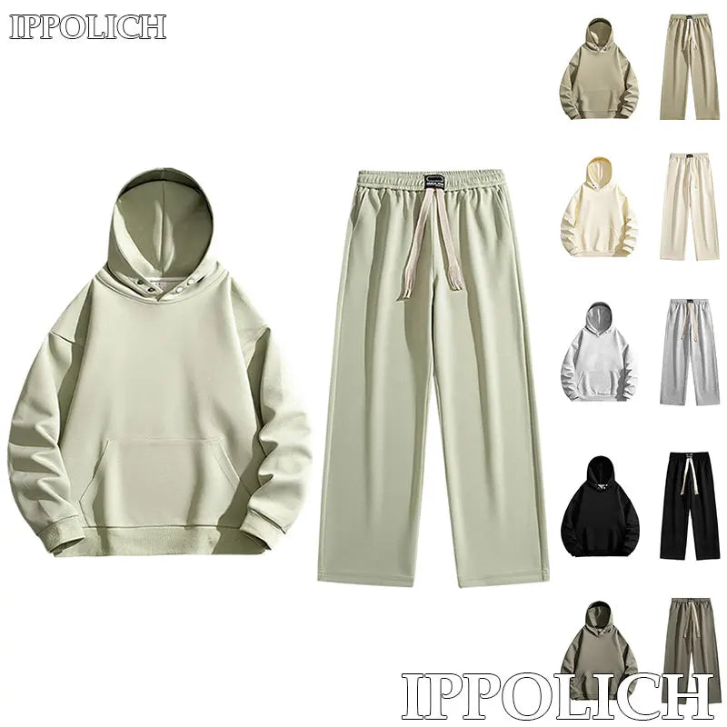 Unisex Pullover Sweatshirt & Jogger Pants