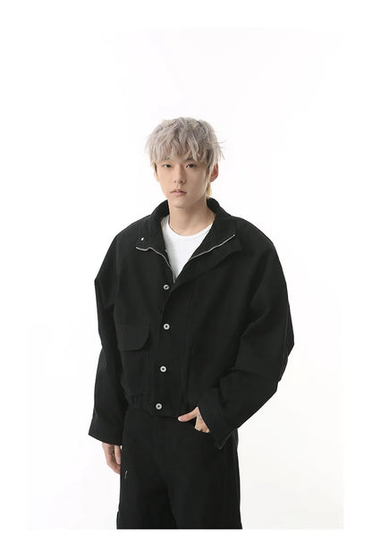 Streetwear Denim Two-Piece Set