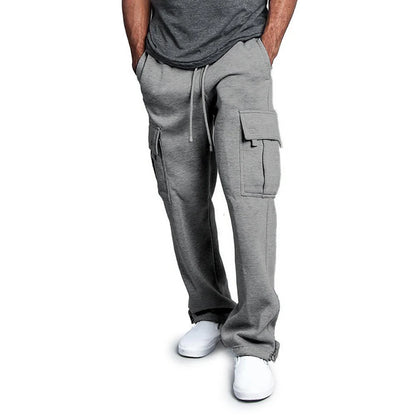 Drawstring Straight Fit Sweatpants