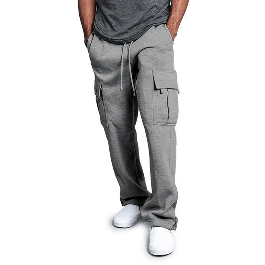 Drawstring Straight Fit Sweatpants