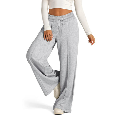Wide Leg Fleece Joggers