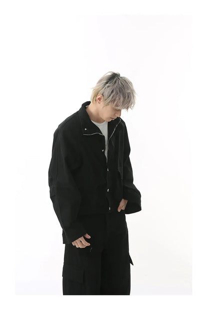 Streetwear Denim Two-Piece Set