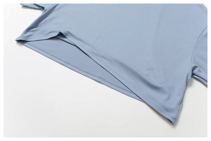 Loose Yoga Top Women Short Sleeve Gym Top Quick Dry Running Sports Shirt Fitness Woman Athletic Cropped Tops Push Up Active Wear