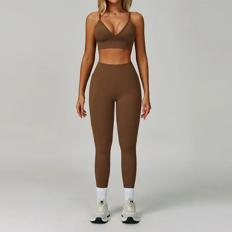 Athletic Seamless Yoga Set
