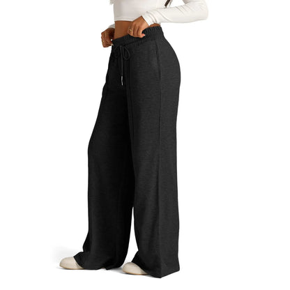 Wide Leg Fleece Joggers