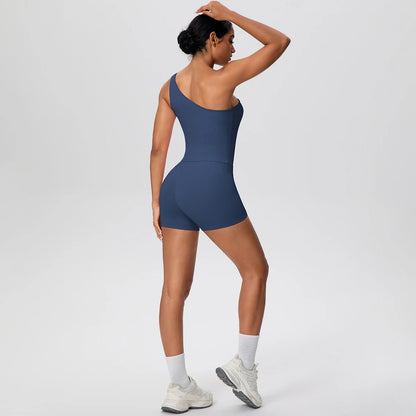 The Sculpt One-Shoulder Set