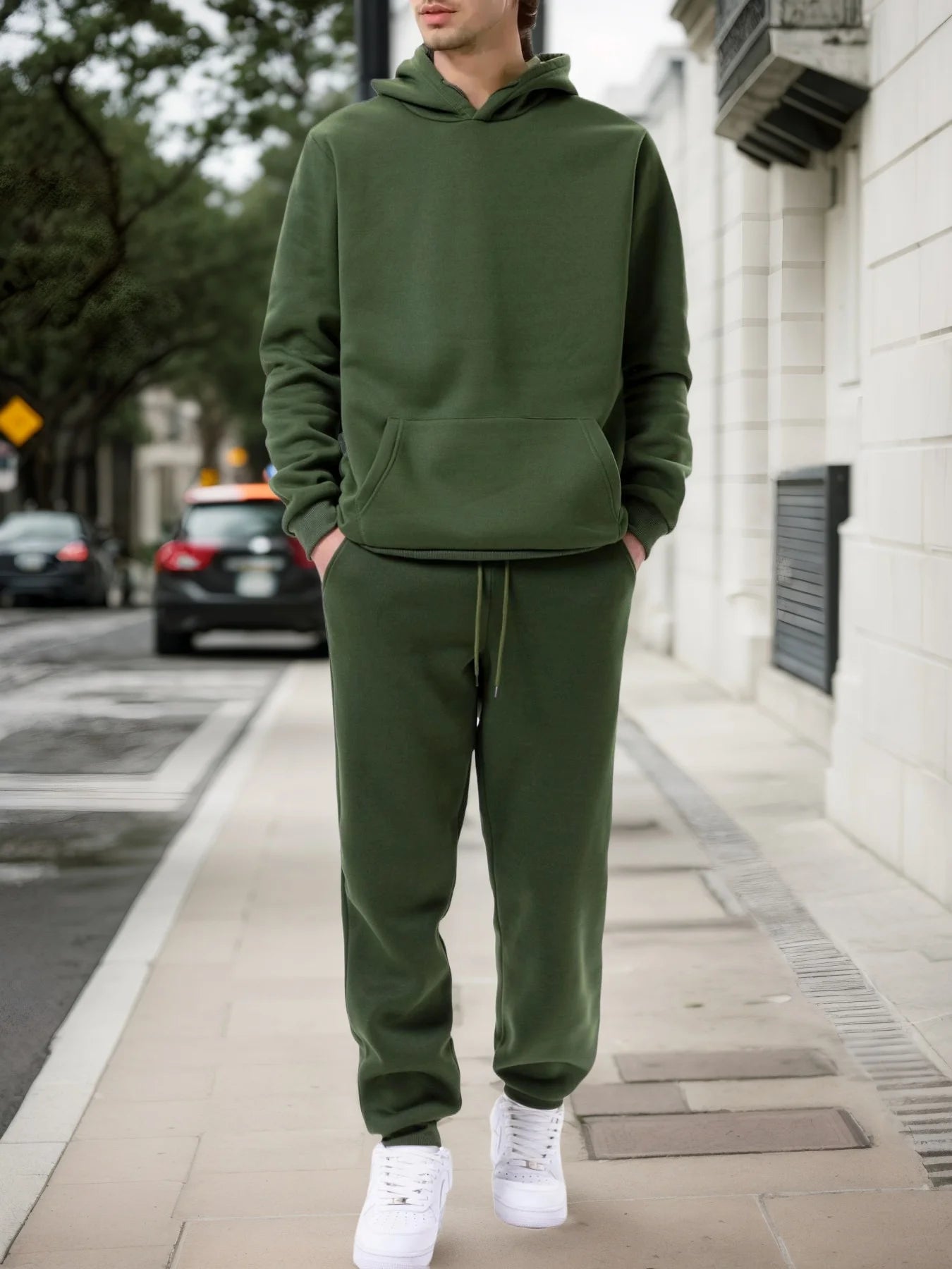Hoodie + Jogging Pants Two-piece Set