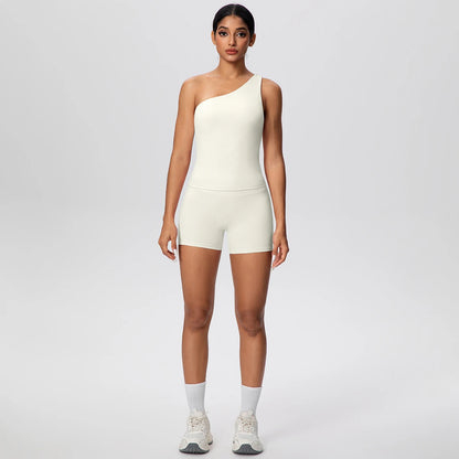 One Shoulder Sculpt Workout Set