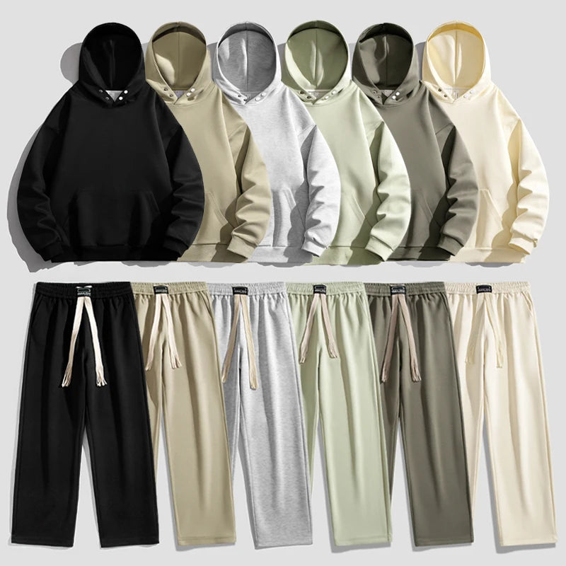 Unisex Pullover Sweatshirt & Jogger Pants