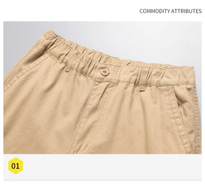 Casual Large Pocket Loose Pants