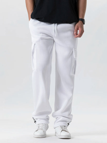 Drawstring Straight Fit Sweatpants