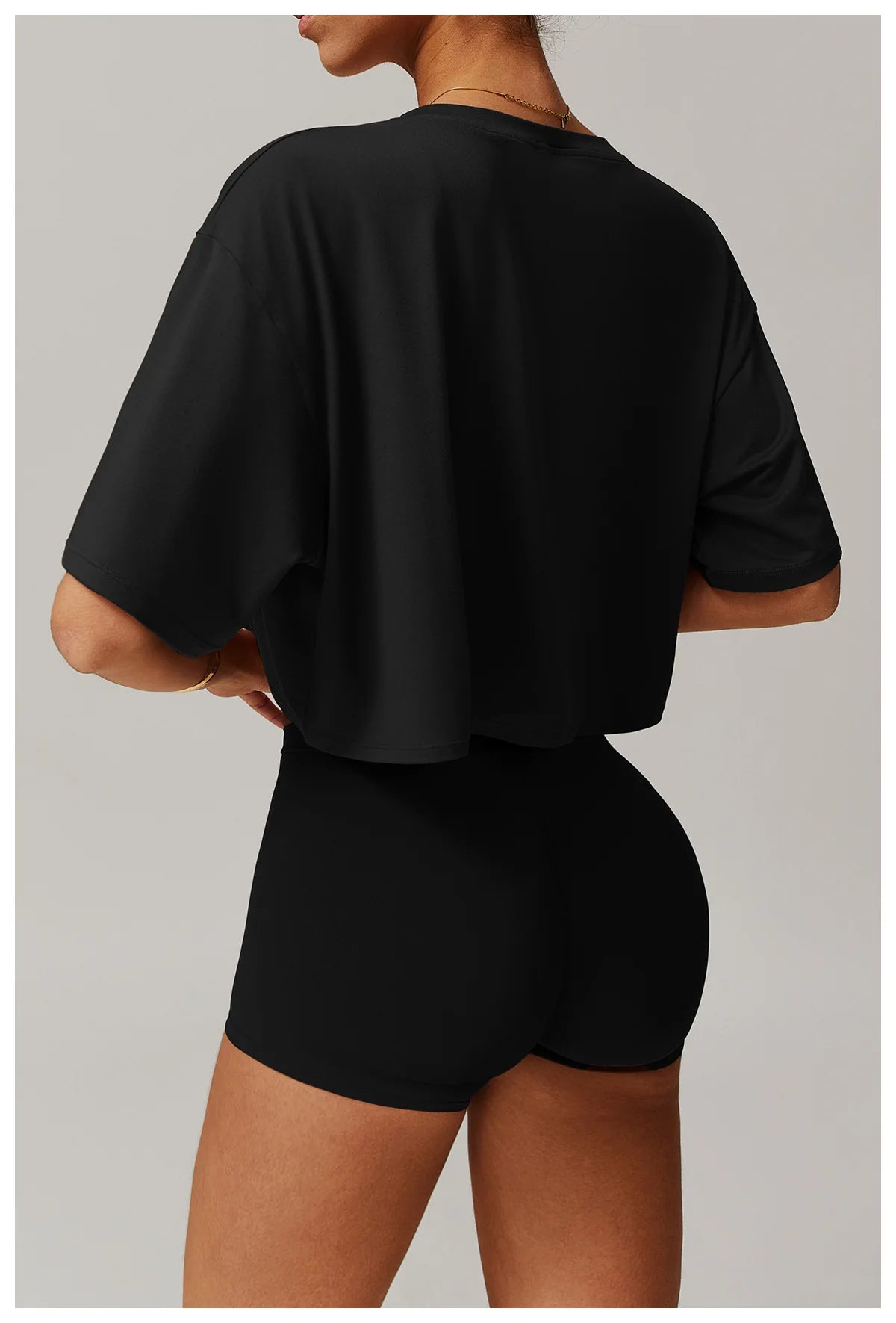 Loose Yoga Top Women Short Sleeve Gym Top Quick Dry Running Sports Shirt Fitness Woman Athletic Cropped Tops Push Up Active Wear