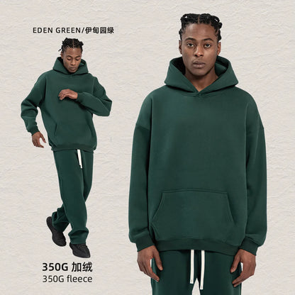 Fleece Lined Hoodie & Jogger Tracksuit Set