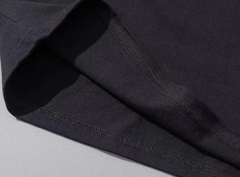 Men’s Cotton Long Sleeve T-Shirt – Solid Color Casual Tops for Spring & Autumn Undershirts