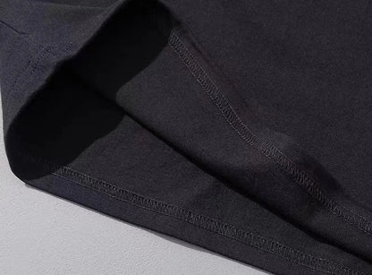 Men’s Cotton Long Sleeve T-Shirt – Solid Color Casual Tops for Spring & Autumn Undershirts