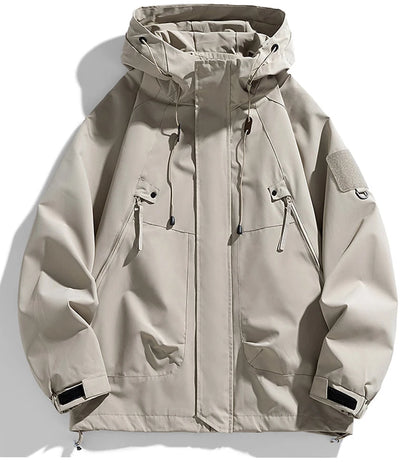 Windbreakers Hooded Zipper Jacket