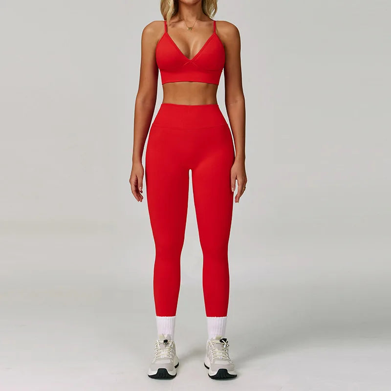 Athletic Seamless Yoga Set