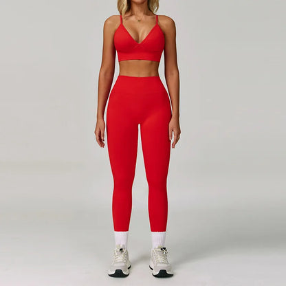 Athletic Seamless Yoga Set
