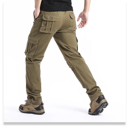 Casual Large Pocket Loose Pants