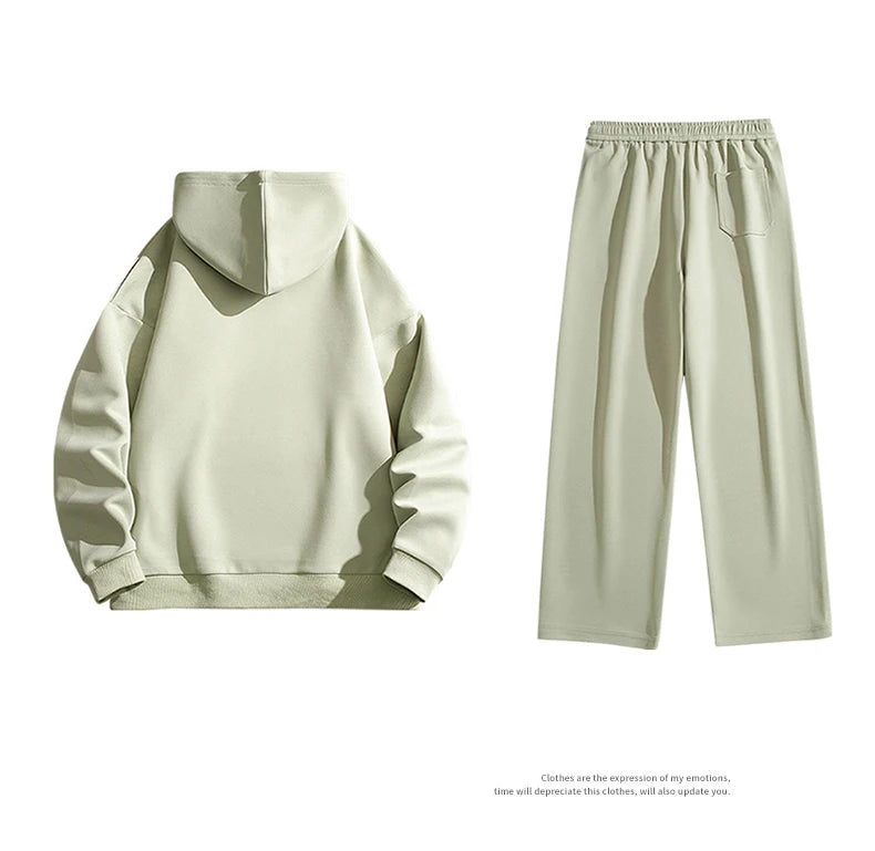 Unisex Pullover Sweatshirt & Jogger Pants