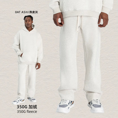 Fleece Lined Hoodie & Jogger Tracksuit Set