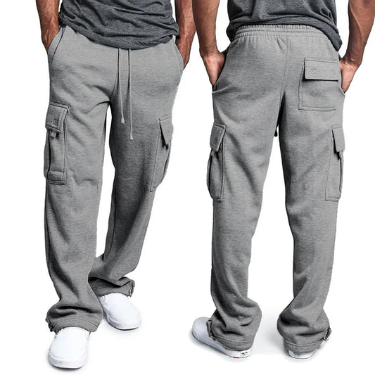 Drawstring Straight Fit Sweatpants