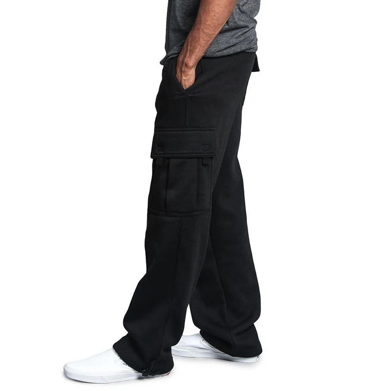 Drawstring Straight Fit Sweatpants