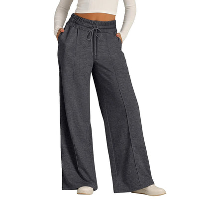 Wide Leg Fleece Joggers