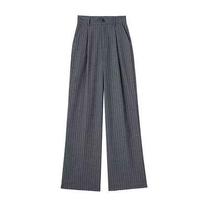 Wide Leg Baggy Suit Pant