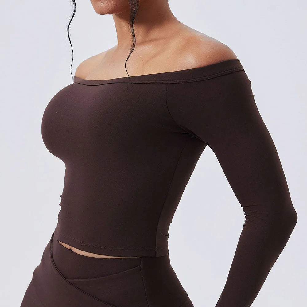 Cloud Hide Woman New Yoga Suit Gym Fitness Set Long Sleeve Sports Tracksuit Top Leggings Workout Pilates Outfits Running Clothes