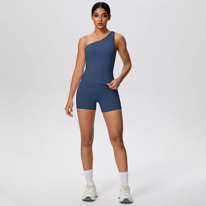 One Shoulder Sculpt Workout Set
