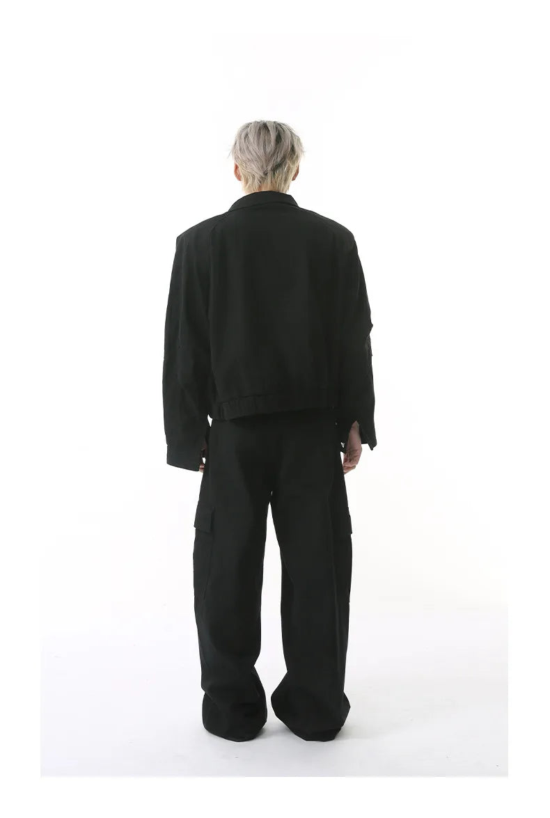 Streetwear Denim Two-Piece Set