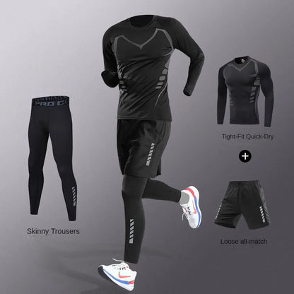 Quick-Dry Tracksuit Set – Running