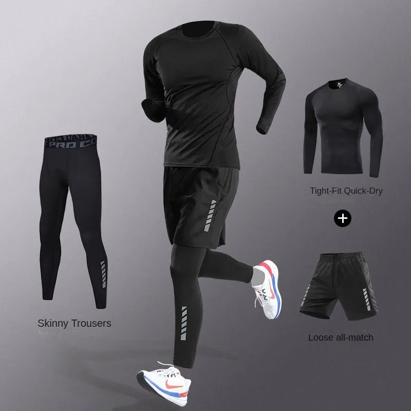 Quick-Dry Tracksuit Set – Running