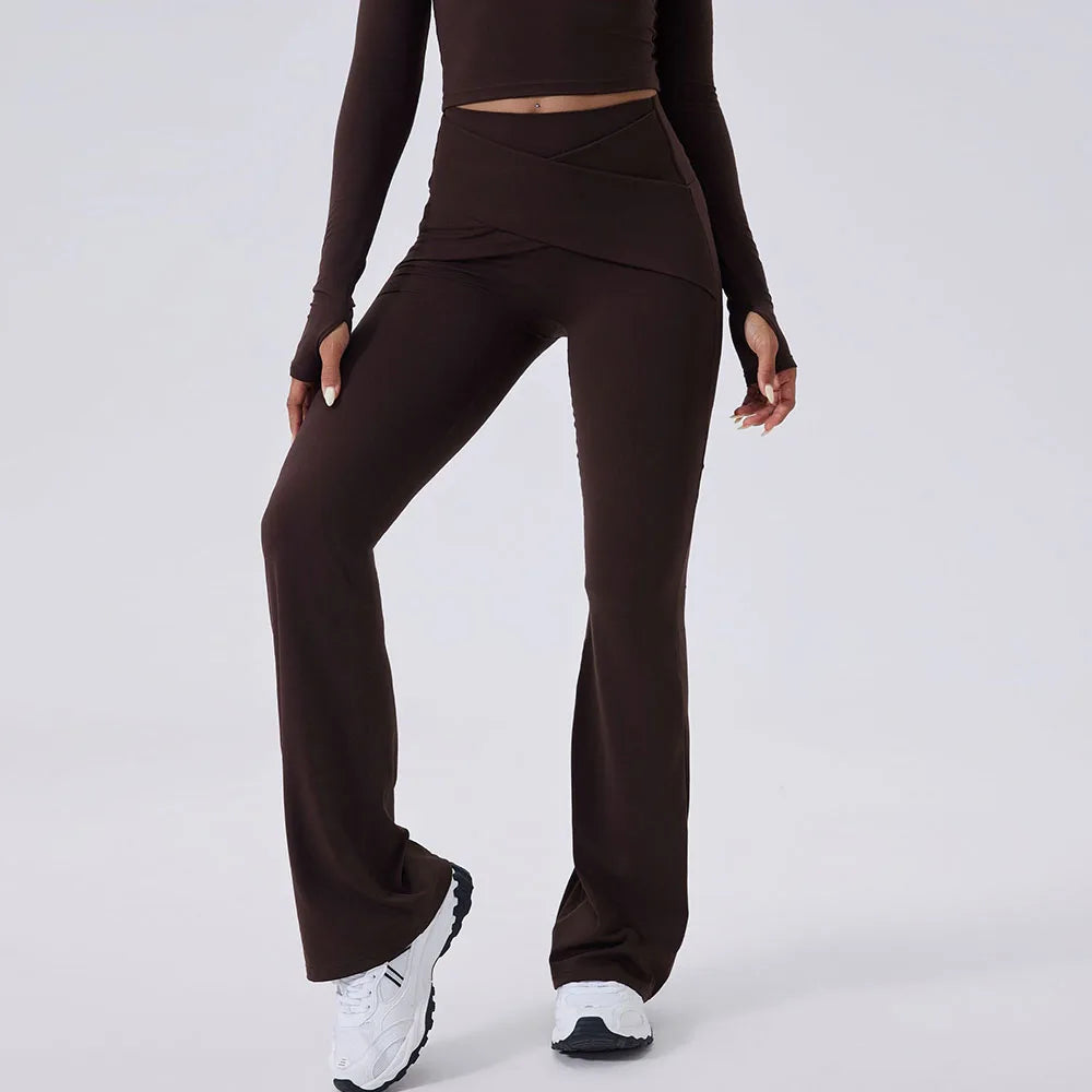 Cloud Hide Woman New Yoga Suit Gym Fitness Set Long Sleeve Sports Tracksuit Top Leggings Workout Pilates Outfits Running Clothes