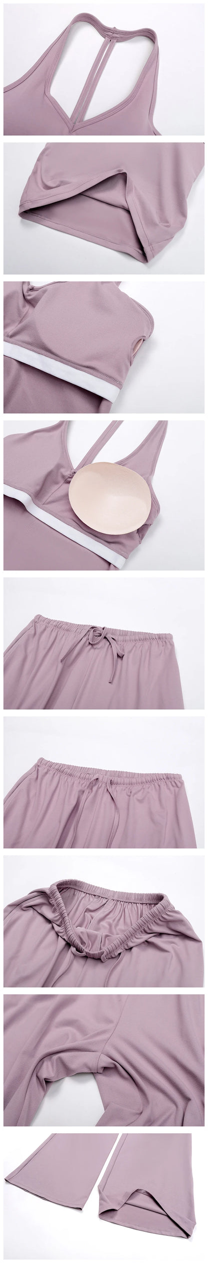 Women Yoga Set 2/3PCS Sportswear Push Up Workout Clothes Athletic Wear Gym Legging Fitness Bra Crop Top Long Sleeve Sports Suits