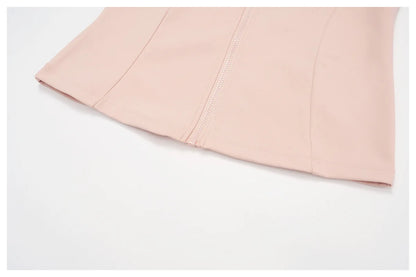 2Pcs Women's Long Sleeve Sports Jacket Zipper Gym Suit Outdoor Sportswear Yoga Workout Two-Piece Fitness Set Female Outfit