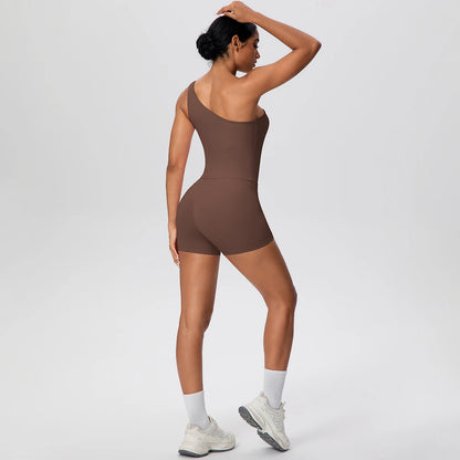 The Sculpt One-Shoulder Set