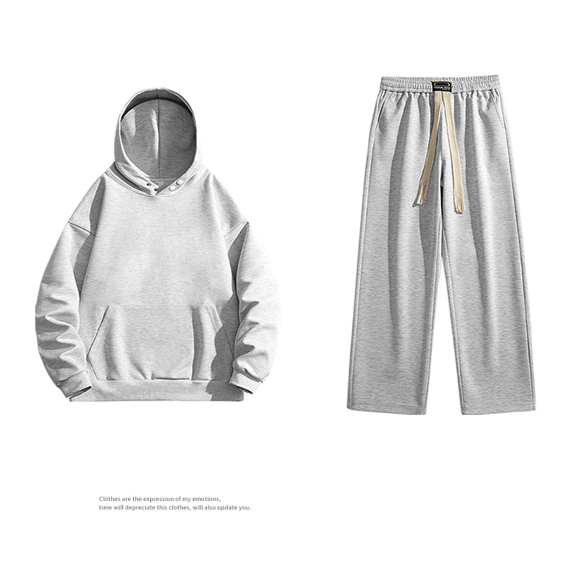 Unisex Pullover Sweatshirt & Jogger Pants