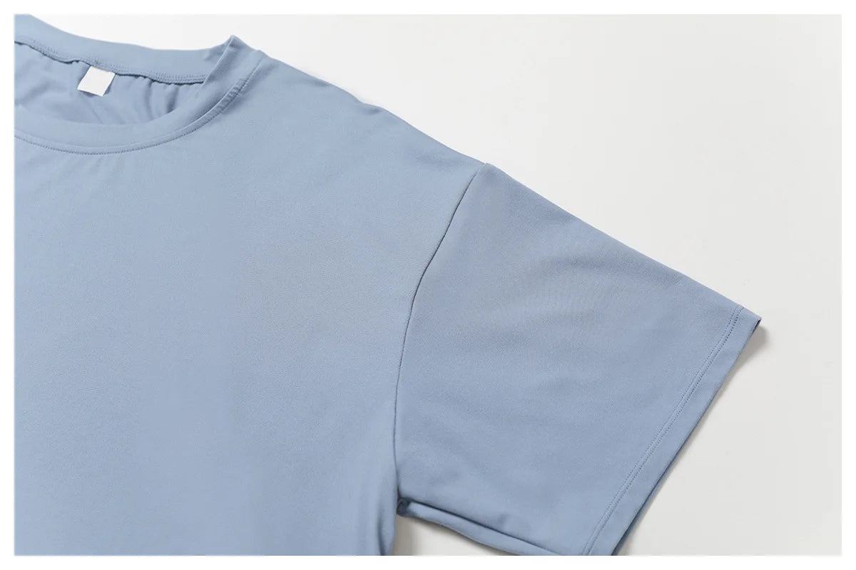 Loose Yoga Top Women Short Sleeve Gym Top Quick Dry Running Sports Shirt Fitness Woman Athletic Cropped Tops Push Up Active Wear