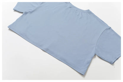 Loose Yoga Top Women Short Sleeve Gym Top Quick Dry Running Sports Shirt Fitness Woman Athletic Cropped Tops Push Up Active Wear