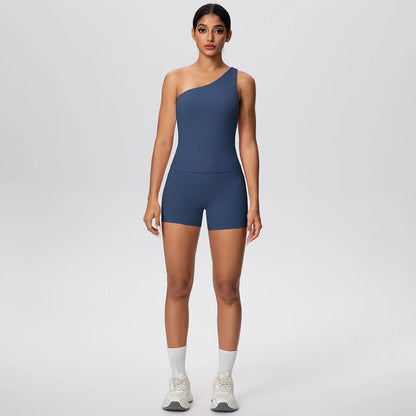 One Shoulder Sculpt Workout Set